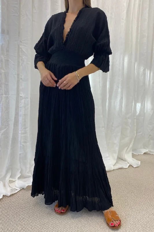 Super Sale Eleni Dress Black