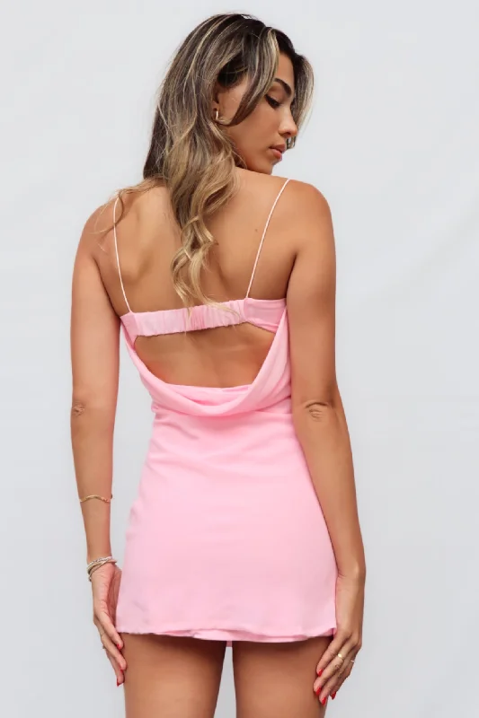 Limited Availability Lexi Mini Dress - Pink