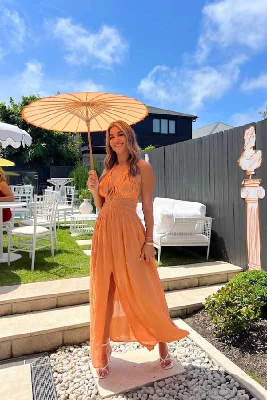 Online Only Artemis Dress Apricot