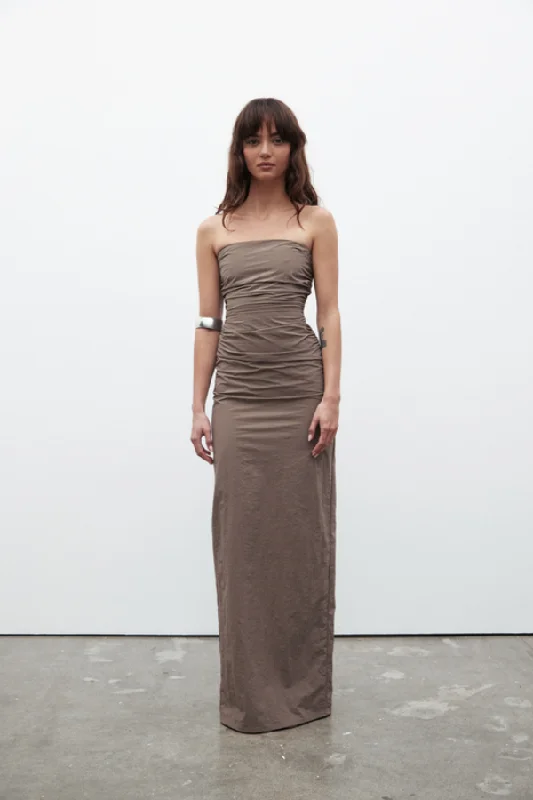 Limited Quantity Alina Dress Taupe
