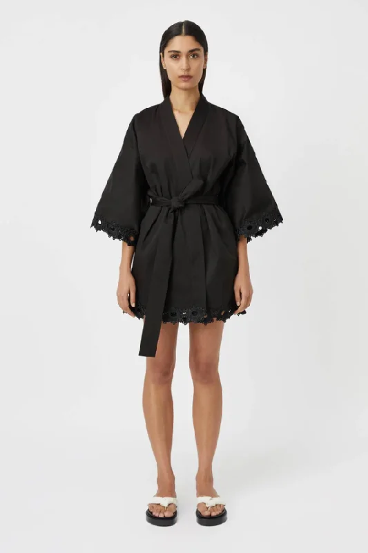 Sale Event Marina Robe Mini Dress Black