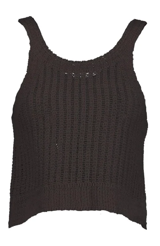 Huge Savings Amari Sweater Tank Top In Black