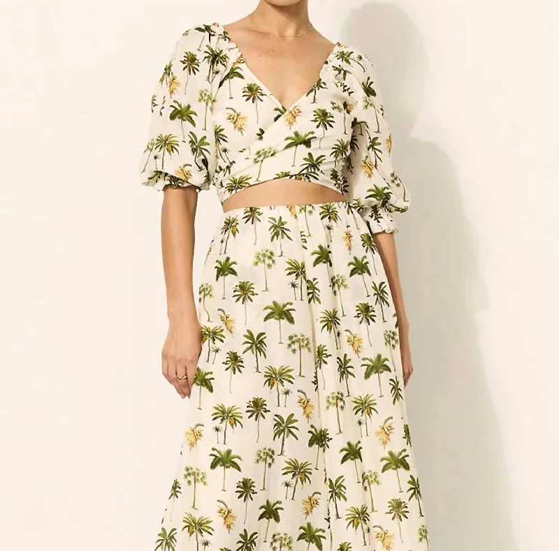 Stock Clearance Amina Top In Solana Palm