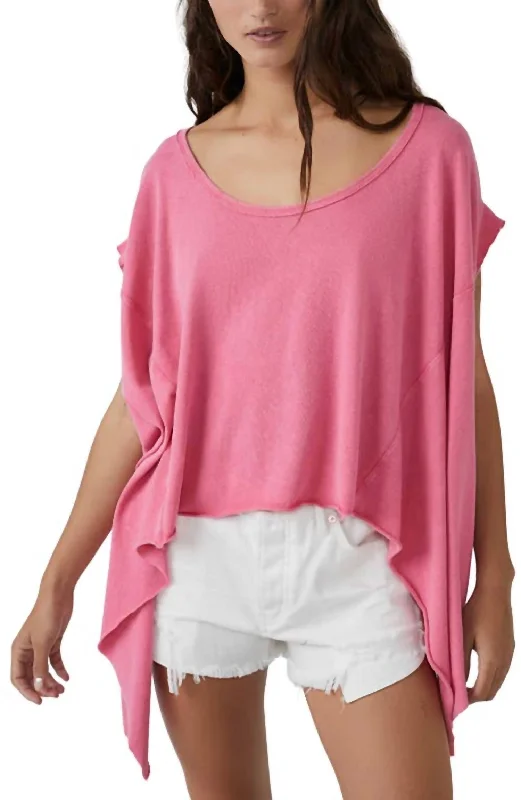Price Drop Angel Tee In Gumdrop
