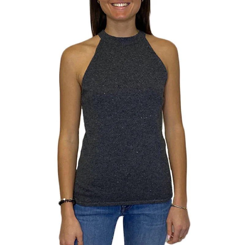 Deal Alert Angelina Tank Top In Black