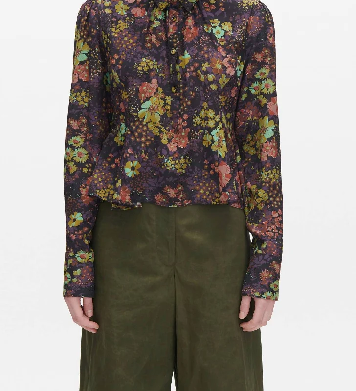 Final Markdown Asteras Top In Eggplant