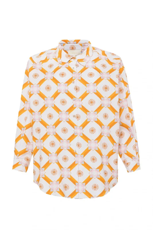 Stock Up and Save Boyfriend Shirt In Sol Elements
