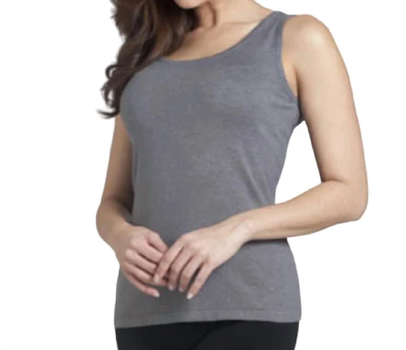 Fantastic Deals Bra- Friendly Tank In Gray