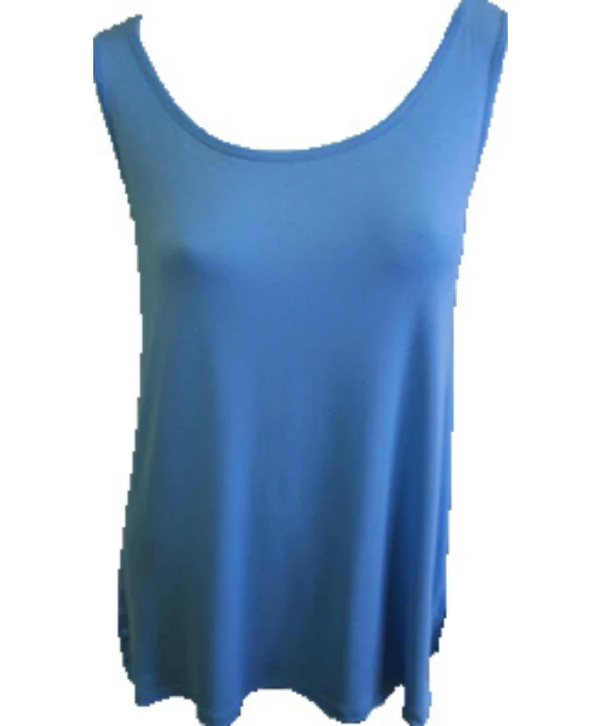 Daily Specials Bra-Friendly Tunic Tank In Denim