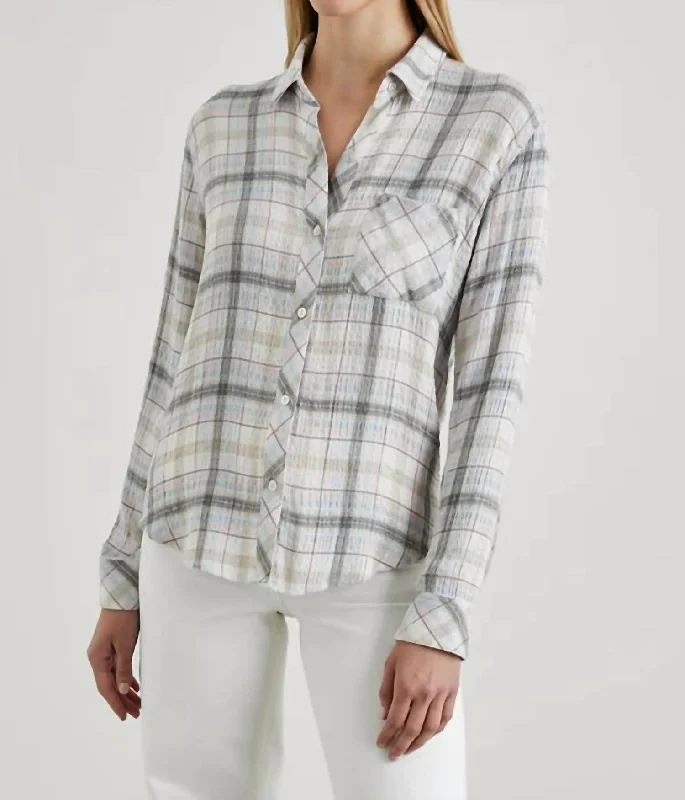 Low Prices Brady Button Down Shirt In Sky Haze
