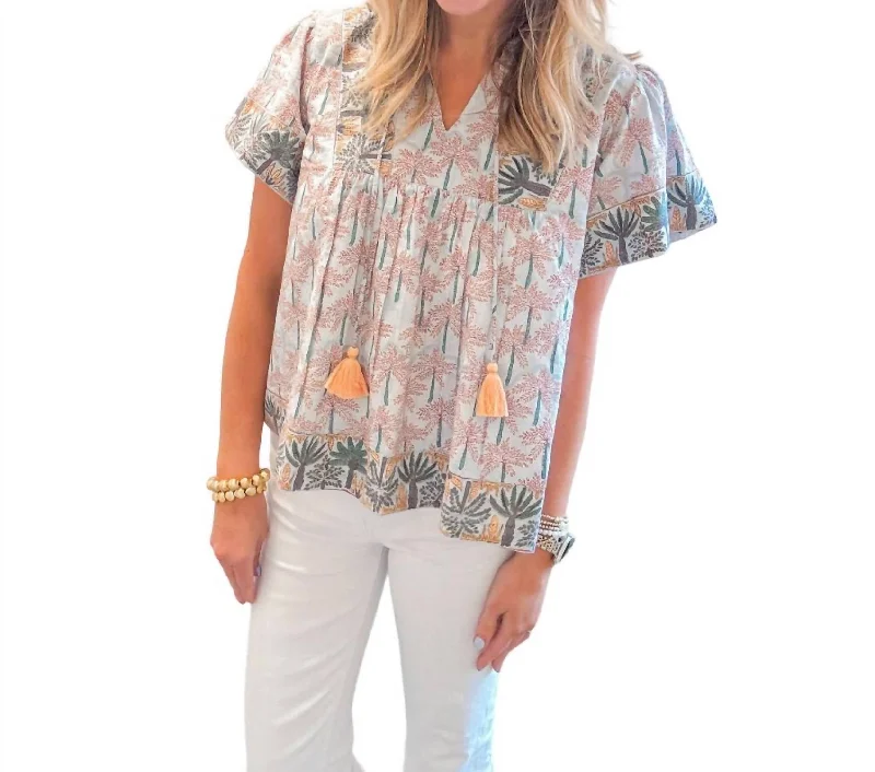 Price Smash Catalina Blouse In Misty Lilac