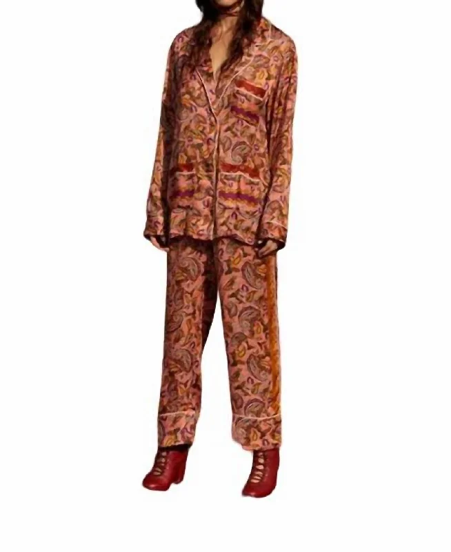 Low Prices Chloe Blouse In Paisley Rose