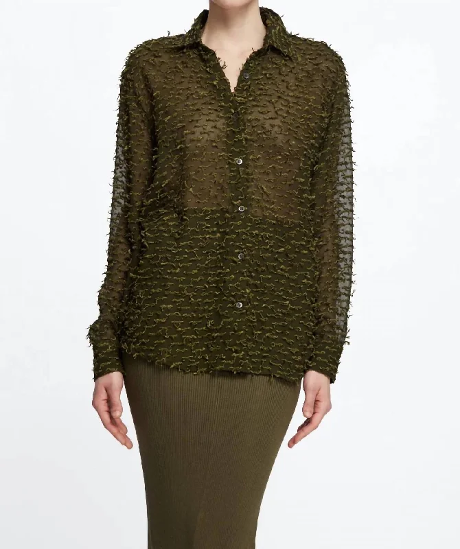 Exclusive Savings Clavelly Shirt In Kaki