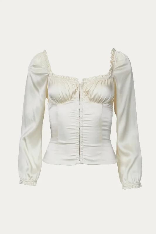 Markdowns Dakota Top In Ivory