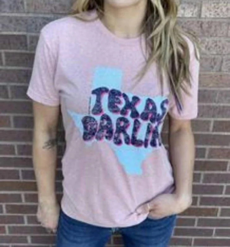 Reduced Prices Darlin T-Shirt In Pink