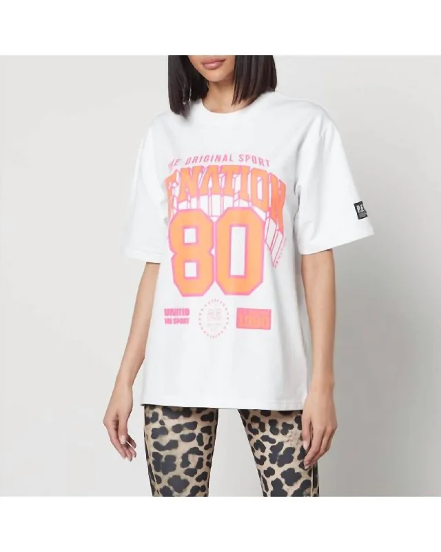 Clearance Items Defending Zone Tee In White