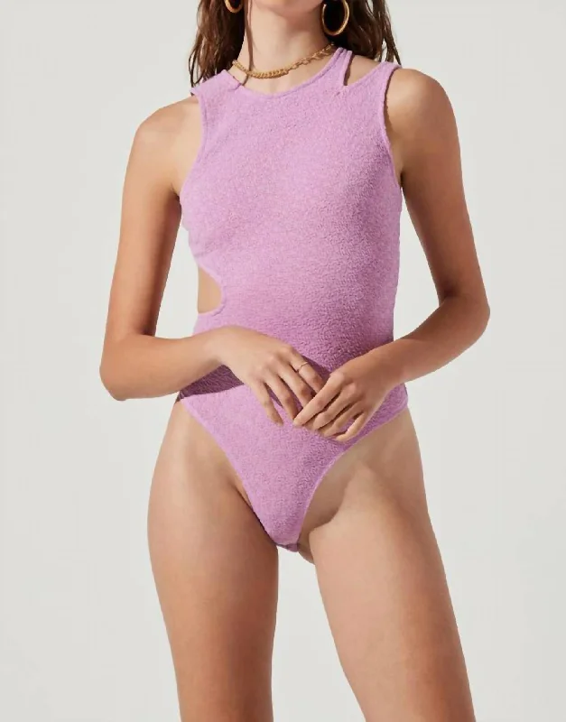 Steals and Deals Dixon Bodysuit In Electric Pink