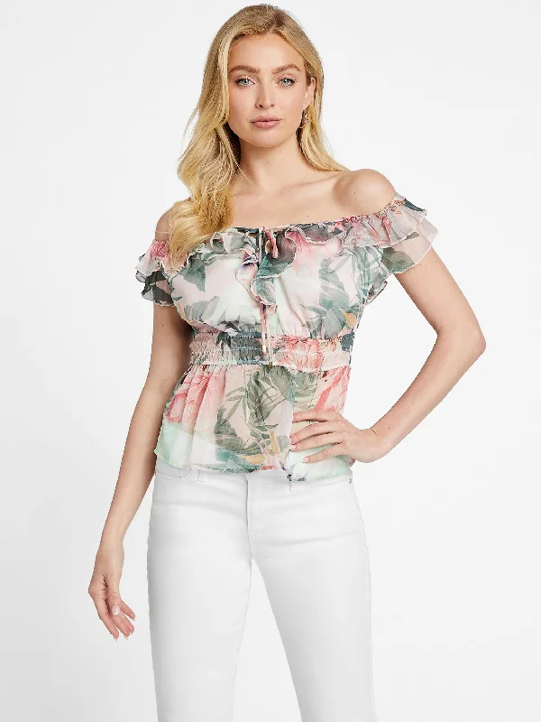 Exclusive Offers Eco Hanny Printed Top