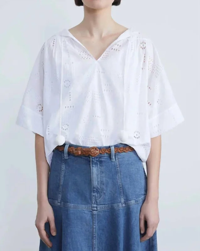 Super Bargain Elora Blouse In White