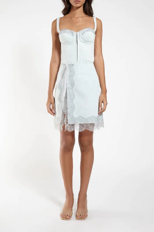 Savings Galore Harriet Bustier Top In Sky