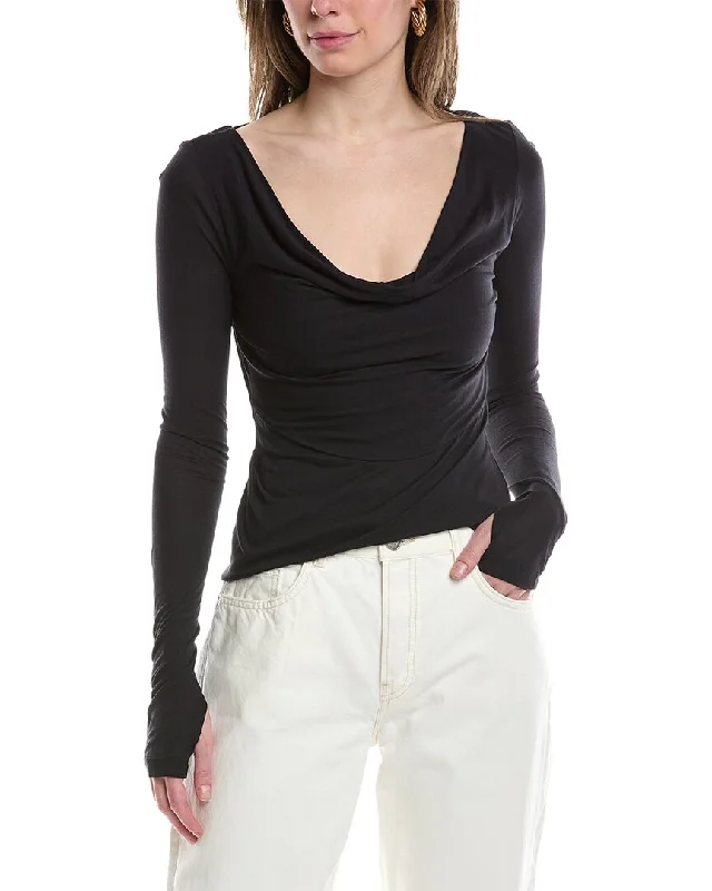 Limited Stock Helmut Lang Scala Cowl Top