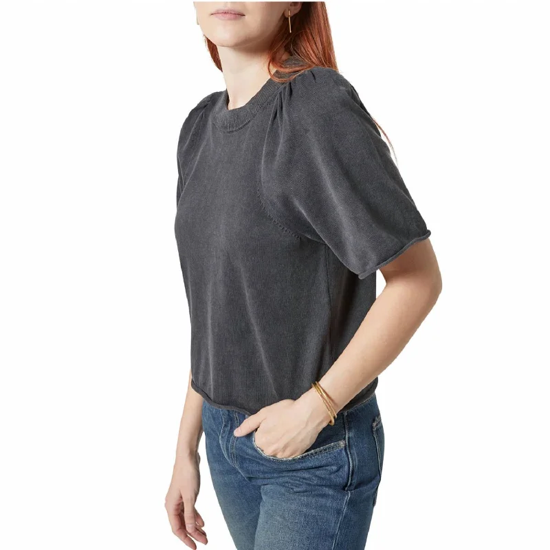 Instant Discount Janez Short Sleeve Top In Black