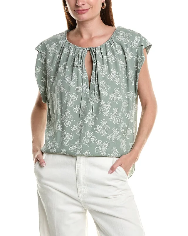 Price Fest Joie Tie Neck Blouse