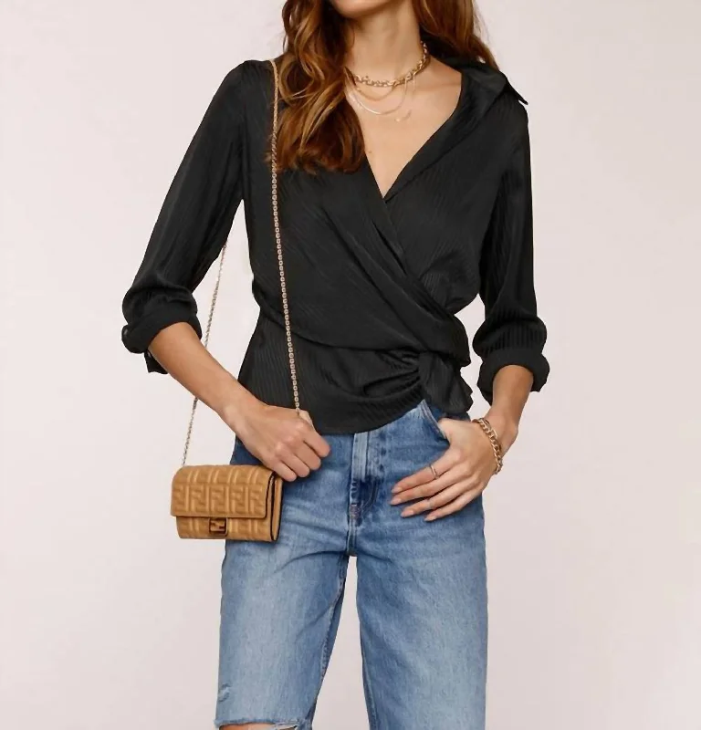 Closeout Jupiter Shirt In Black