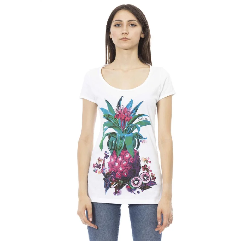 Buy More, Save More Just Cavalli  Cotton Tops & Women's T-Shirt
