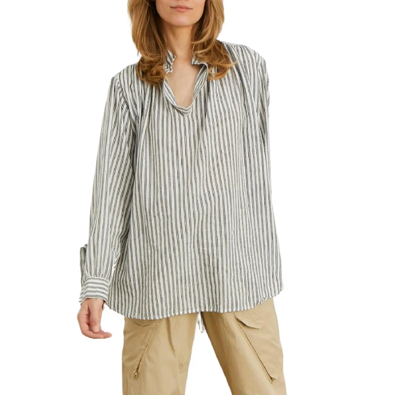 Price Rollback Juul Shirt In Grey Stripes
