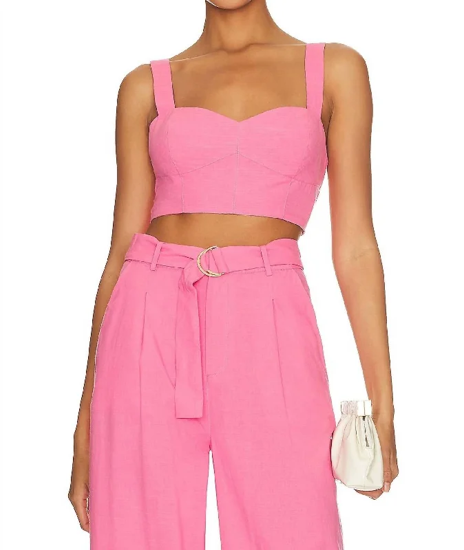 Price Reduction Kelani Bodice Top In Pink