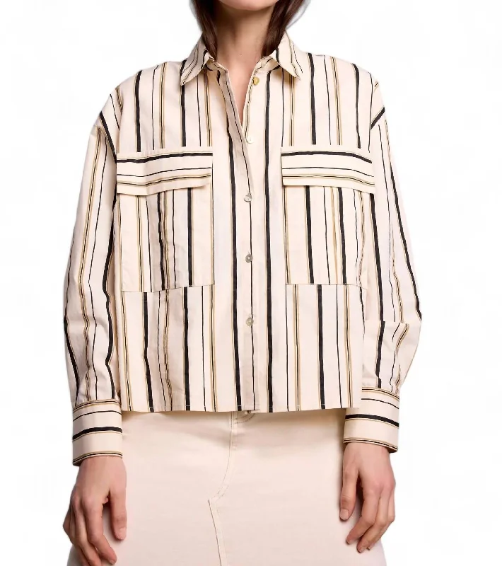 Value Deals Long Sleeve Blouse In Ivory