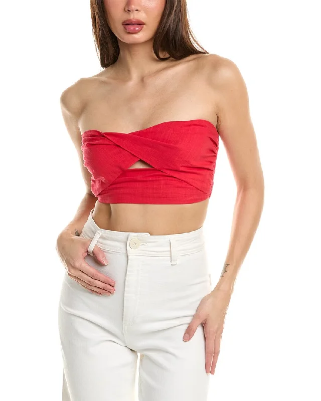 Buy More, Save More LUXE ALWAYS Wrap Front Bandeau Top