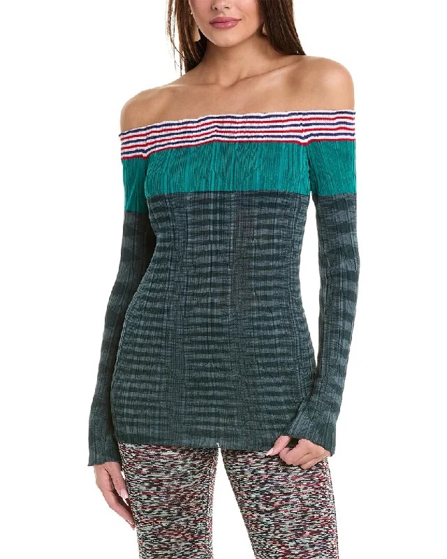 Limited Time Offer M Missoni Off-Shoulder Top