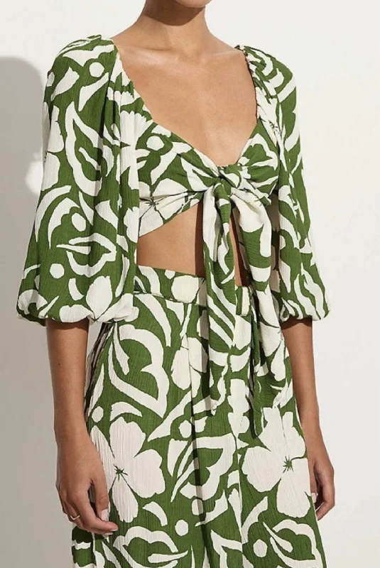 Price Drop Margherita Top In Olive