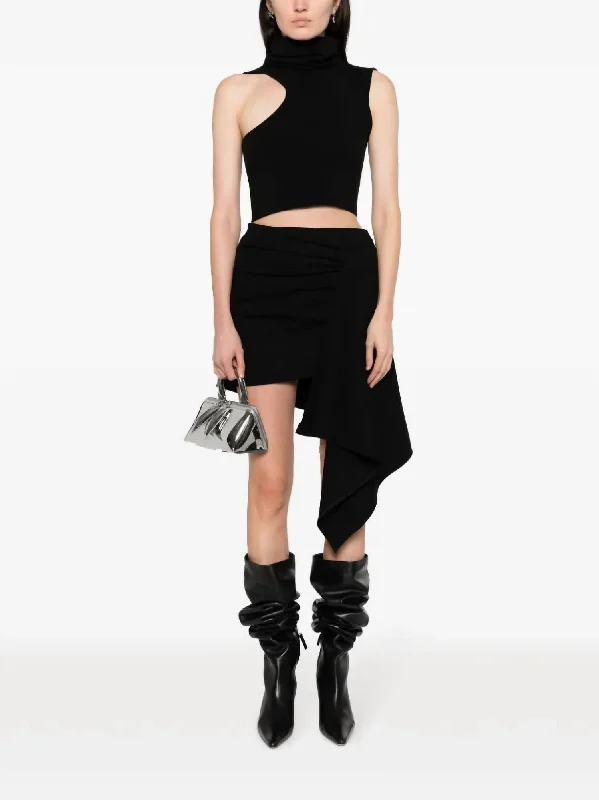 YEAR-End Sale Melita Top In Black