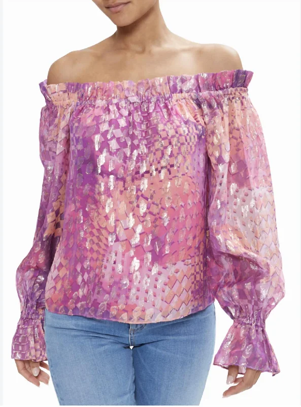 Big Discounts Morgan Top In Pink