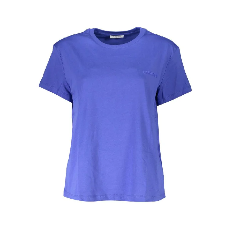 Special Savings Patrizia Pepe Chic Crew Neck Logo Tee in Organic Women's Cotton