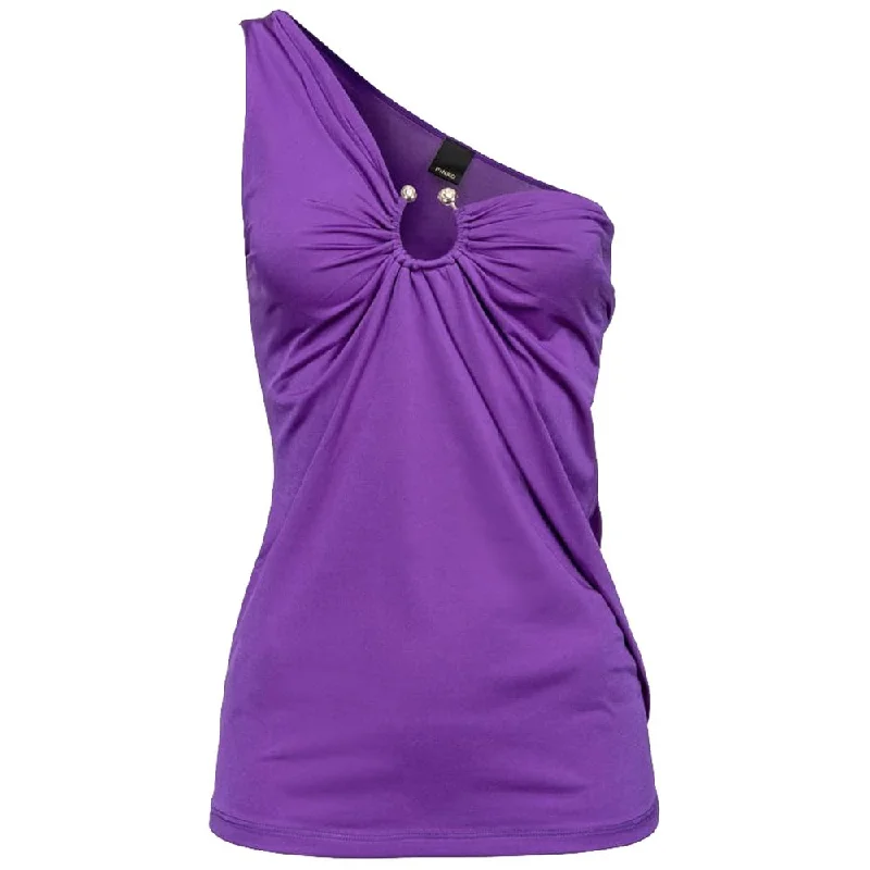 Crazy Deals PINKO  Nylon Tops & Women's T-Shirt
