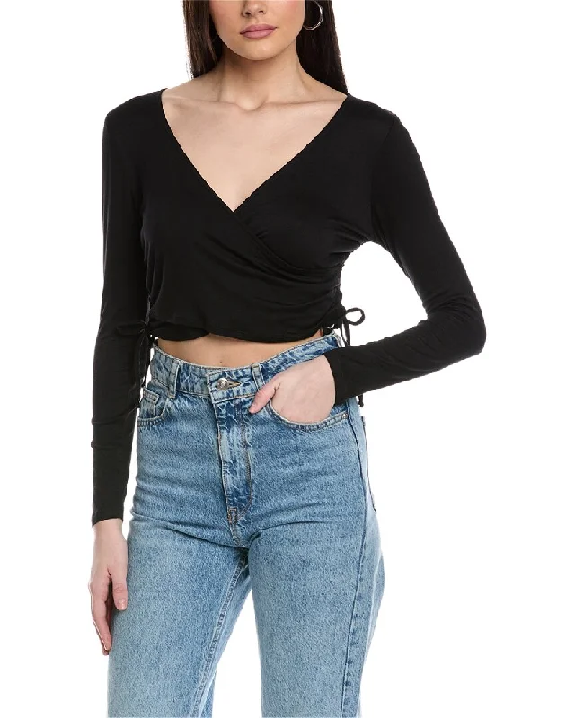 Extra Savings Project Social T Under Wraps Surplice Top