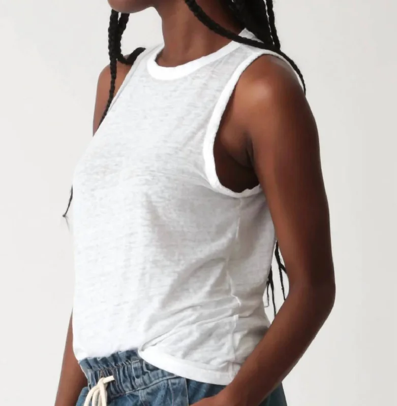 Stock Up and Save Ricki Tank In White