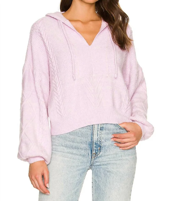 Big Discounts Riley Hoodie In Lavender