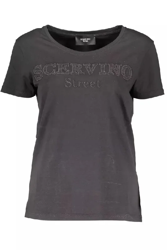 Amazing Deals Scervino Street Chic Embroide Logo Tee with Contrasting Women's Accents
