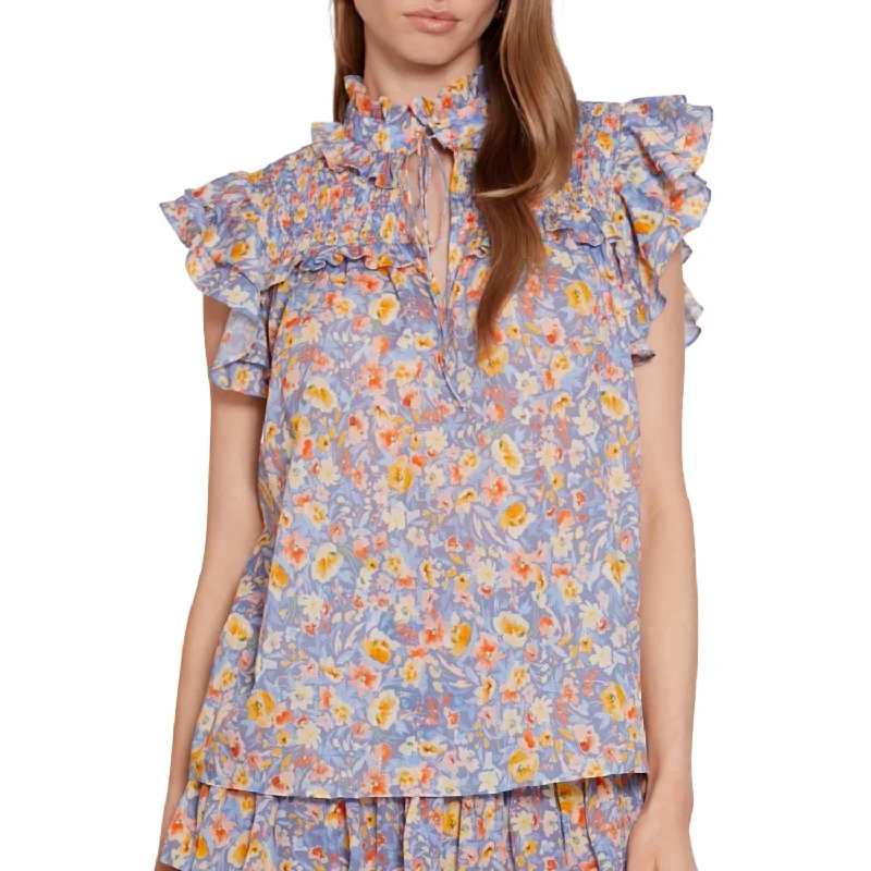 Markdown Madness Sienna Top In Floral Print