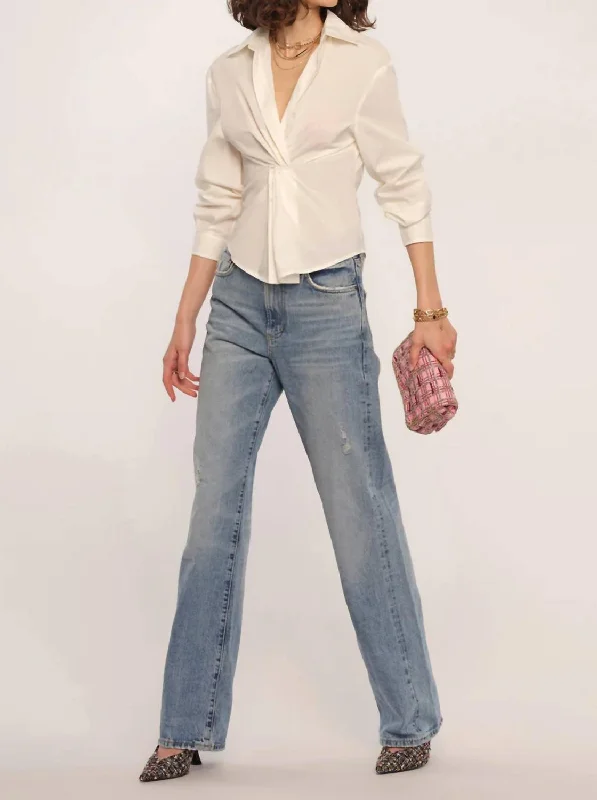 Weekend Deal Talulah Top In Eggshell