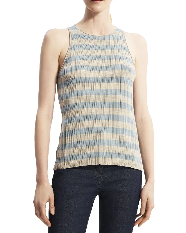 Deal Mania Theory Classic Wool Stripe Top