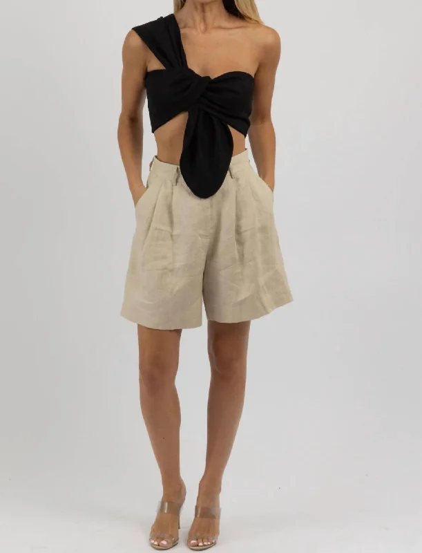 Overstock Sale Toast Twist Top In Black