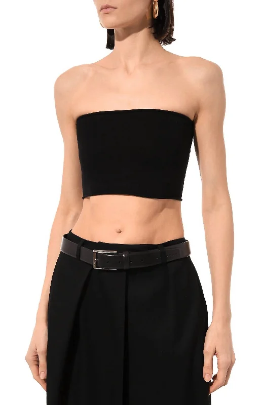 Online Only Tube Top In Black