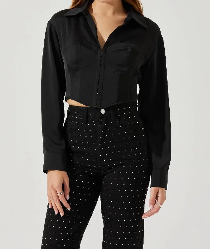 Low Prices Valerie Top In Black