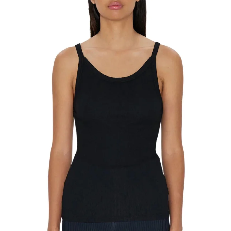 Steals and Deals Verona Tank Top In Black